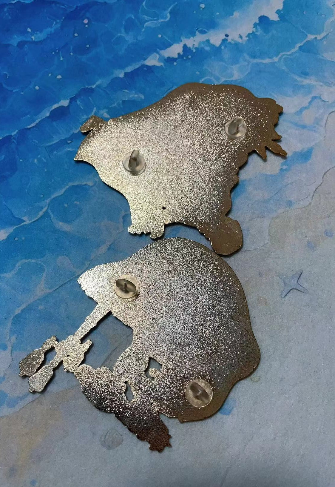 studio Ghibli Howl’s Moving Castle Hard Enamel Pins(2pcs) – Collectible Studio Ghibli
