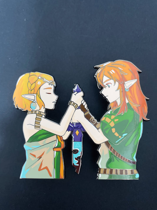 The Legend of Zelda hard enamel pin
