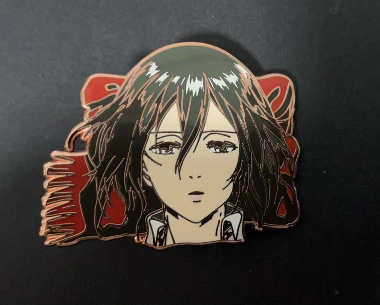 Attack on Titan hard enamel pin