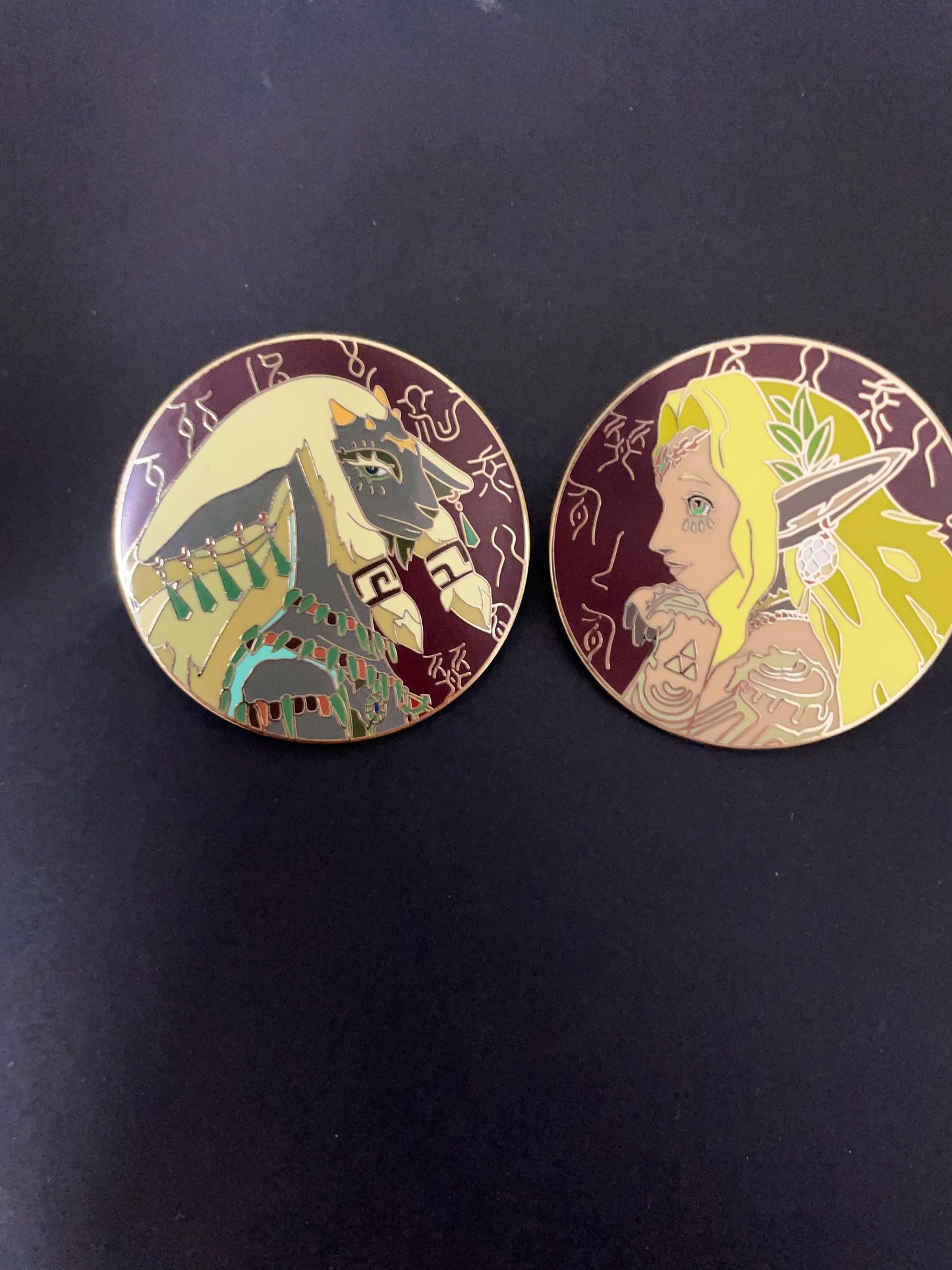 The Legend of Zelda pins(2pcs)