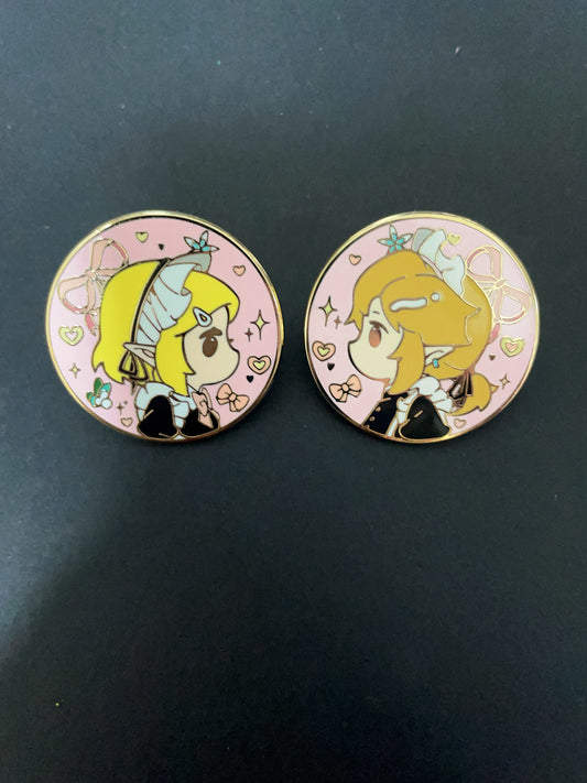 The Legend of Zelda pins(2pcs)