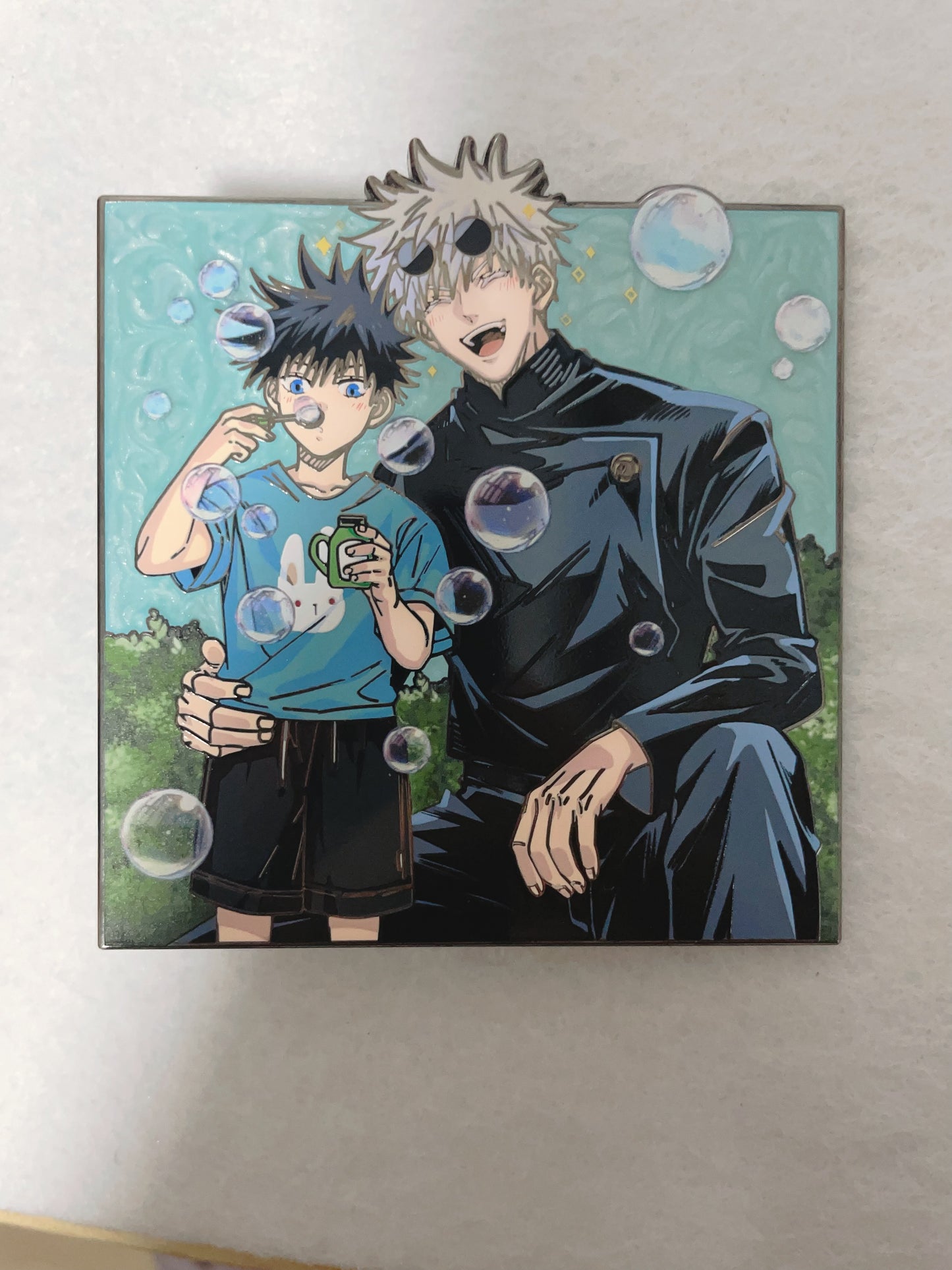 hunter flower Jujutsu Kaisen hard enamel pin