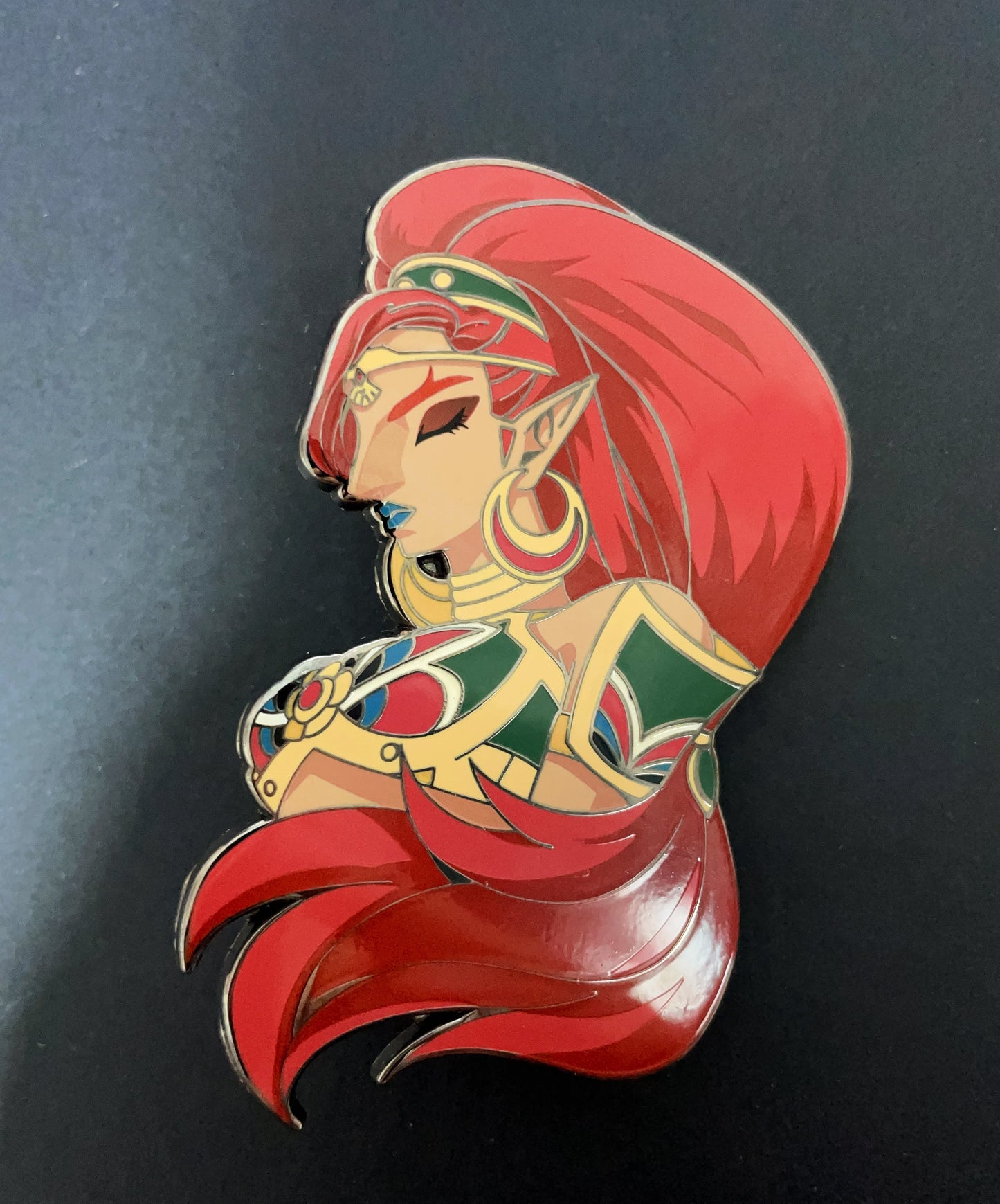 Legend of Zelda Urbosa hard enamel Pin– Limited Edition Collector's Item