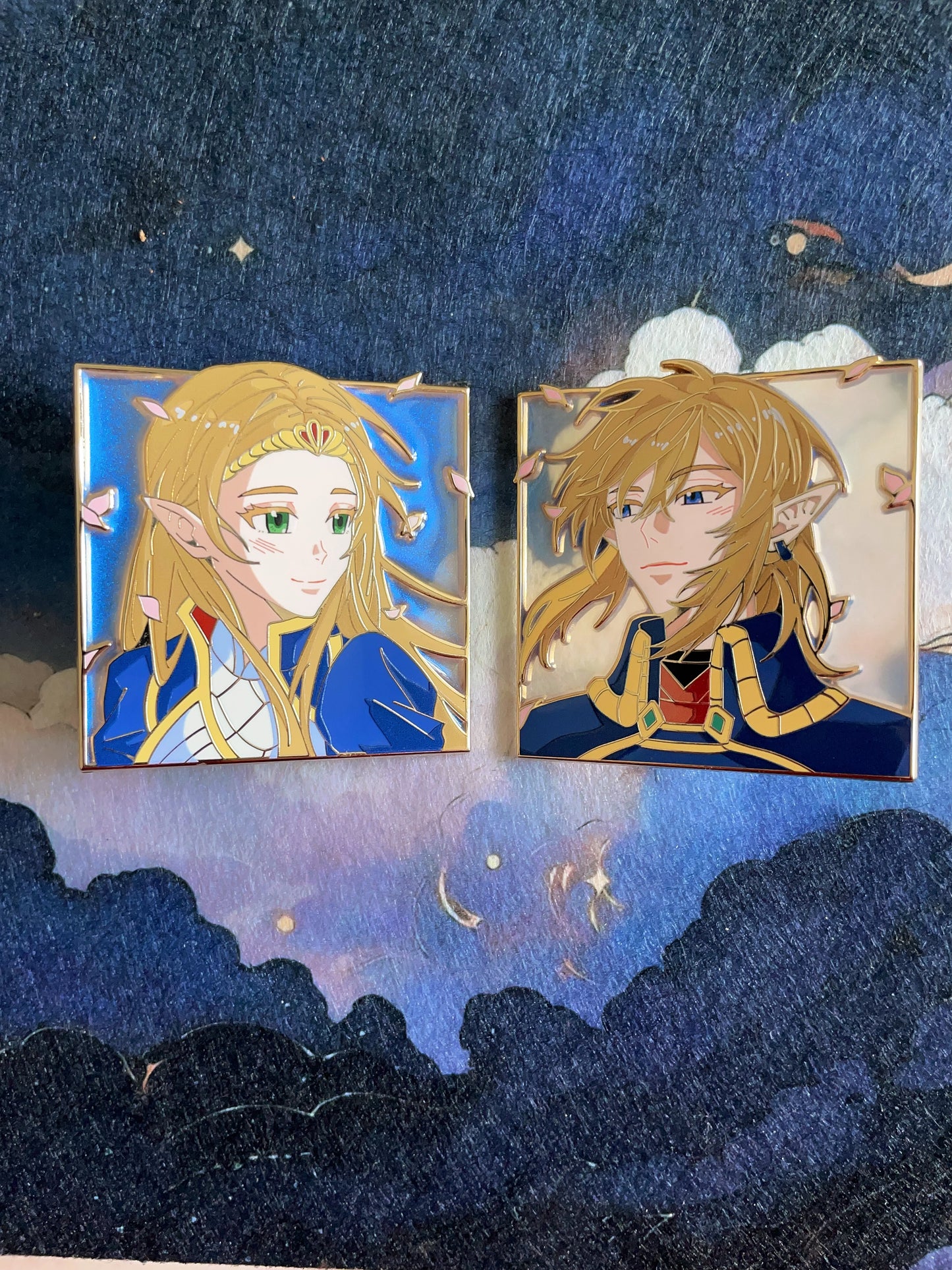 The Legend of Zelda pins(2pc)