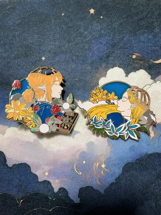 The Legend of Zelda pins(2pcs)