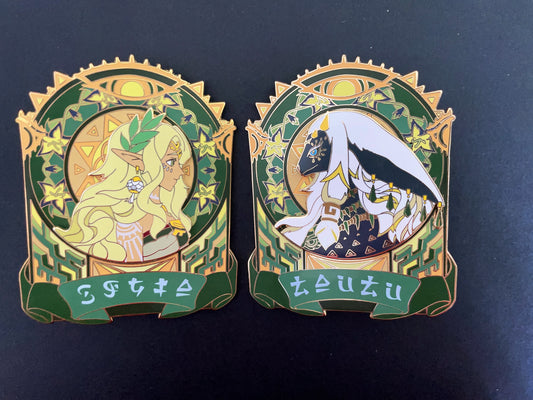 The Legend of Zelda pins(2pcs)