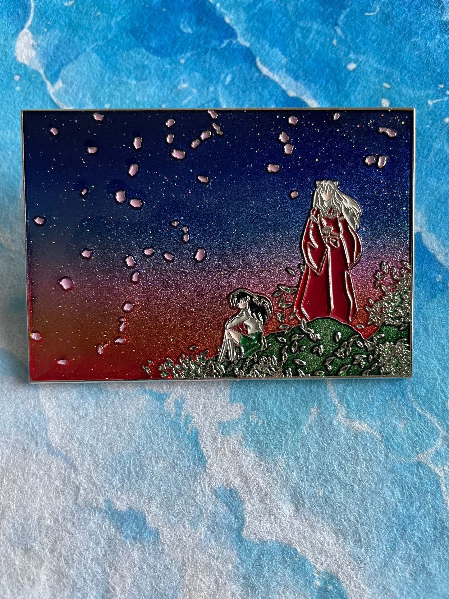 inuyasha and Kagome pin