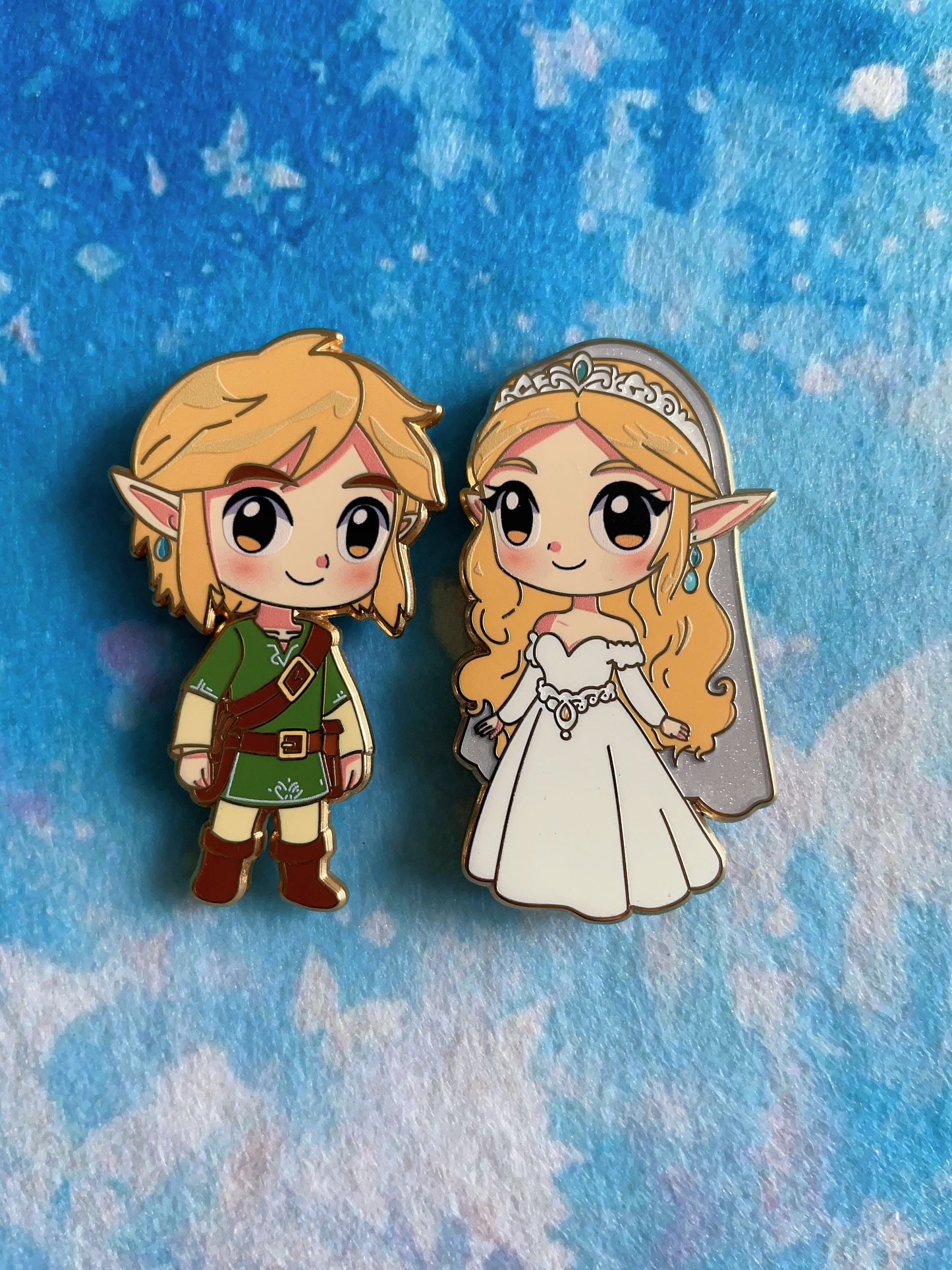 limited edition the Legend of Zelda hard enamel pins(2pcs)