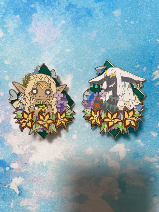 The Legend of Zelda hard enamel pins(2pcs)