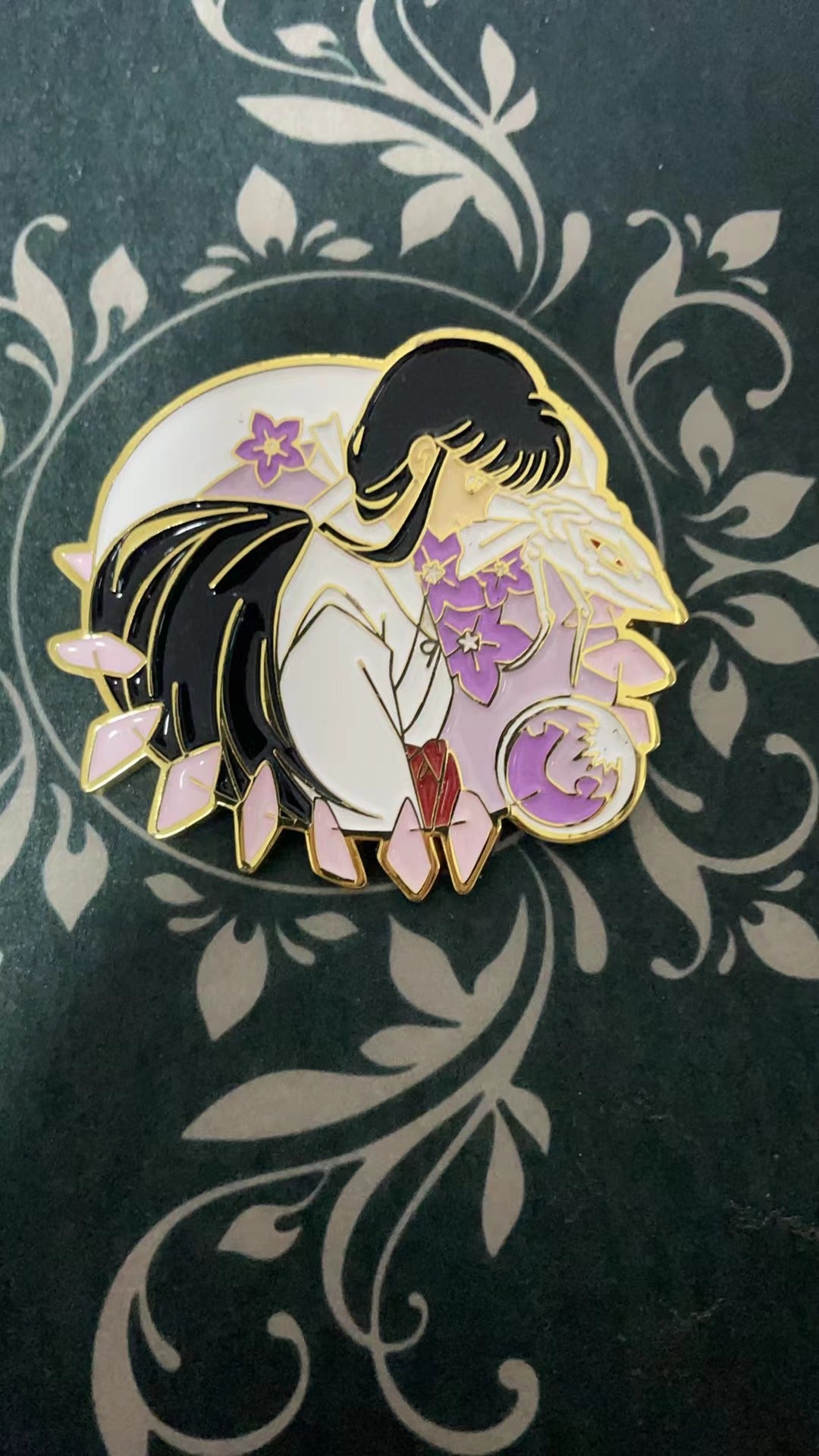 Inuyasha and kikyo Enamel Pin – Rare Limited Edition for Collectors