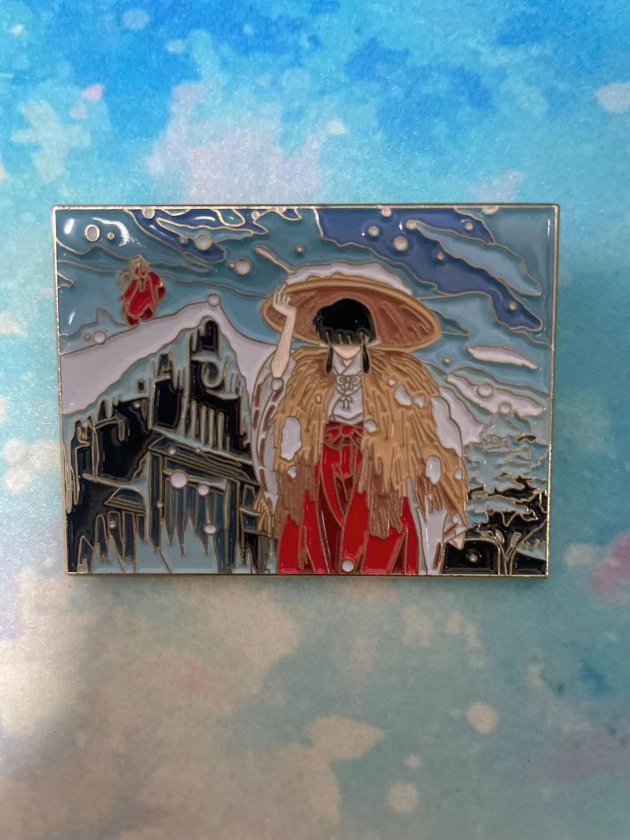Inuyasha kikyo Enamel Pin – Rare Limited Edition for Collectors