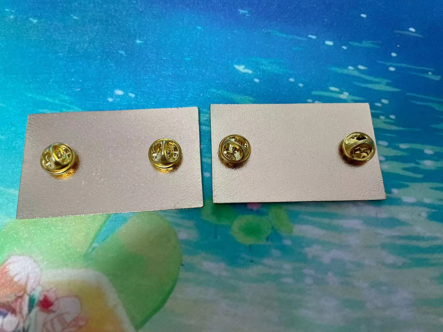 Inuyasha kikyo Enamel Pins(2pcs) – Rare Limited Edition for Collectors