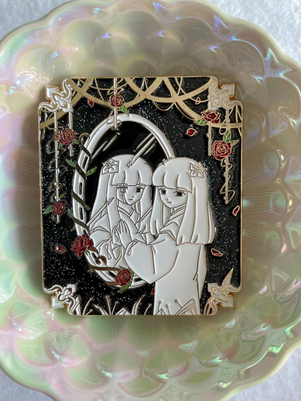 Kanna Enamel Pin – Inuyasha Limited Edition Collectible | Marypins