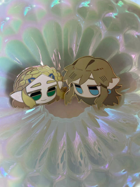 Zelda Enamel Pins