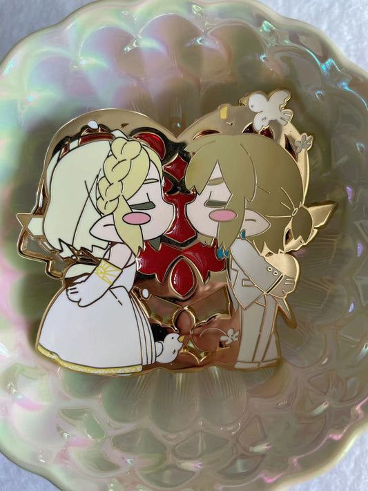 (reserved)Zelda Enamel Pins – Limited Edition Collector's Item