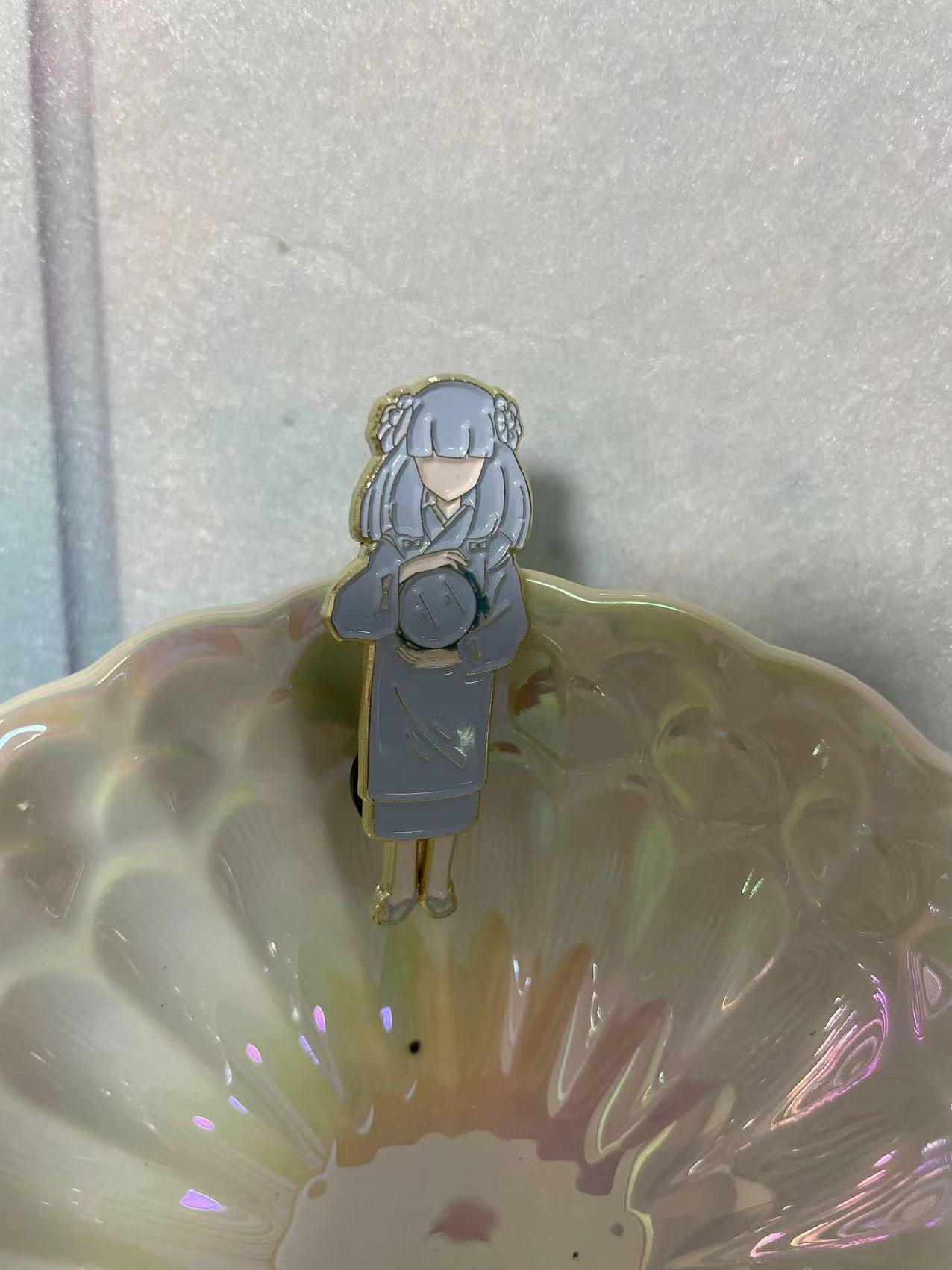 -1111111Inuyasha kikyo Enamel Pin – Rare Limited Edition for Collectors