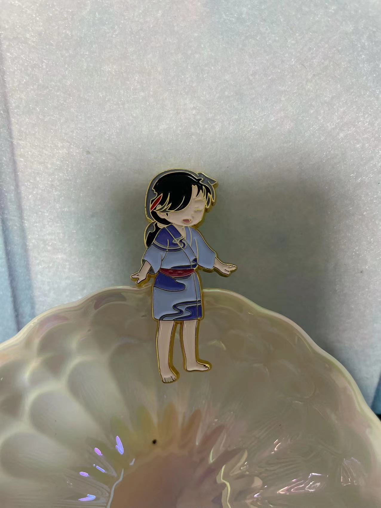 -1111111Inuyasha kikyo Enamel Pin – Rare Limited Edition for Collectors