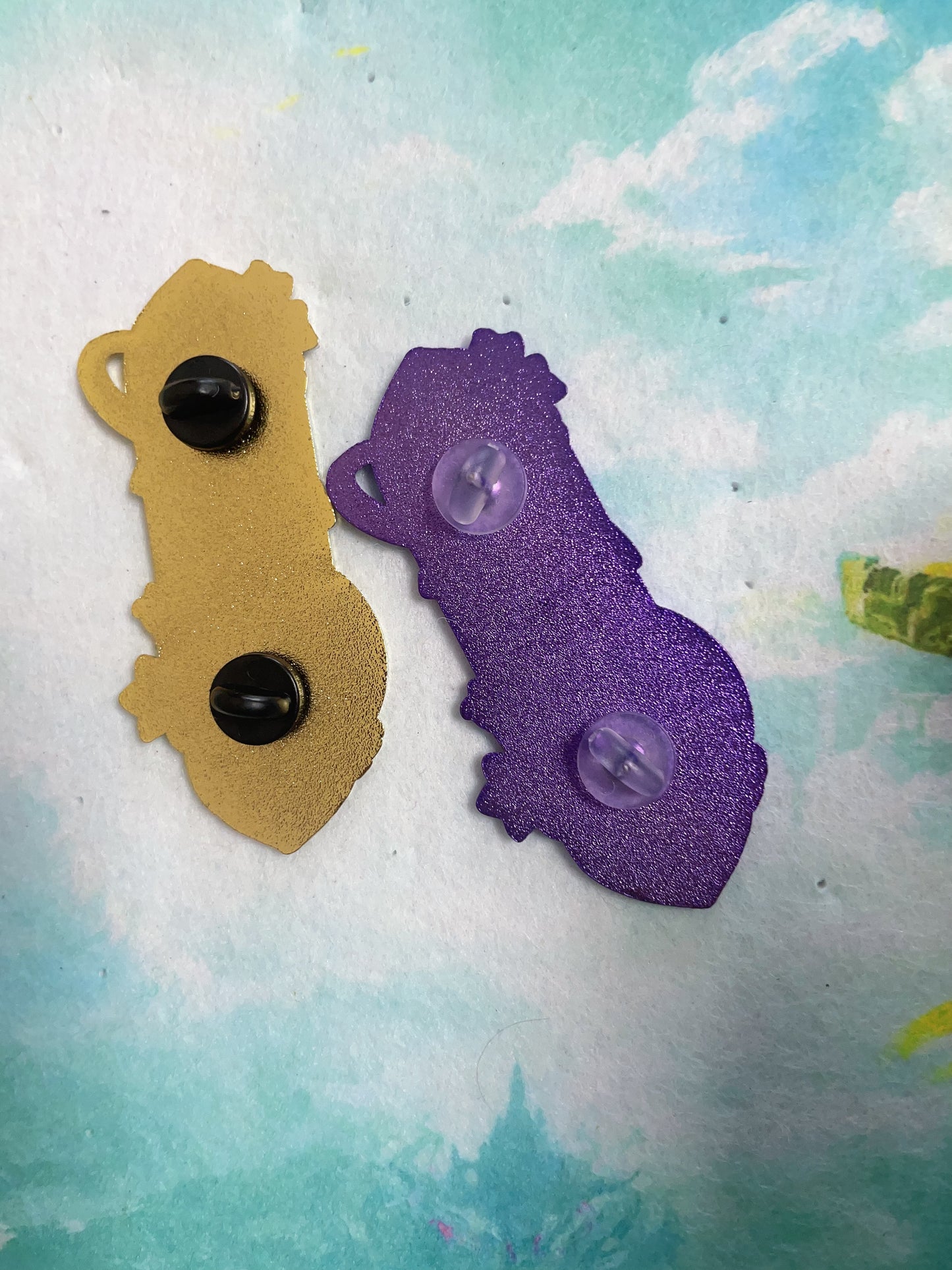 Inuyasha Kikyo Enamel Pins(2pcs) – Rare Limited Edition for Collectors