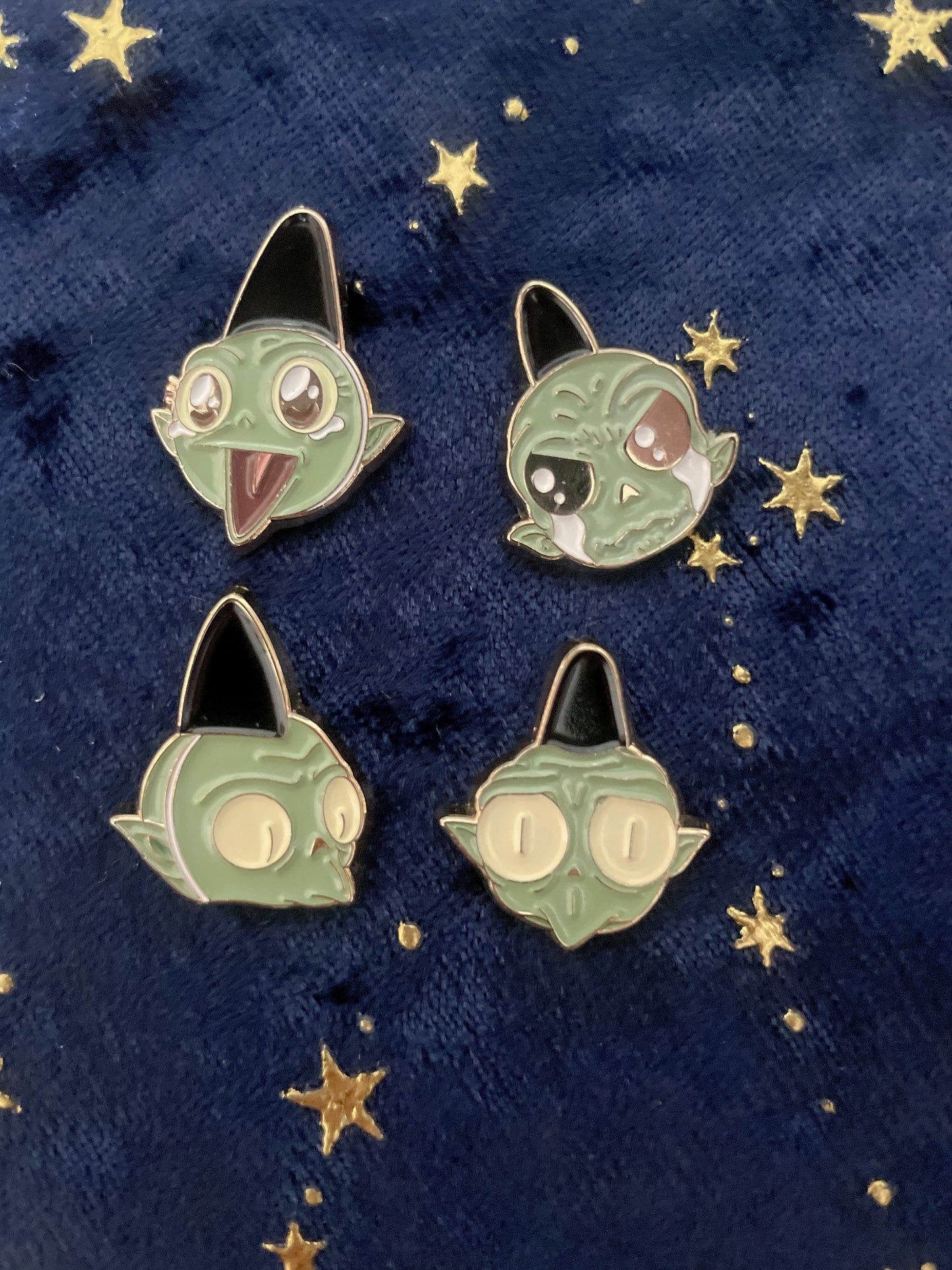 Jaken Enamel Pins(4pcs) – Inuyasha Limited Edition Collectible | Marypins