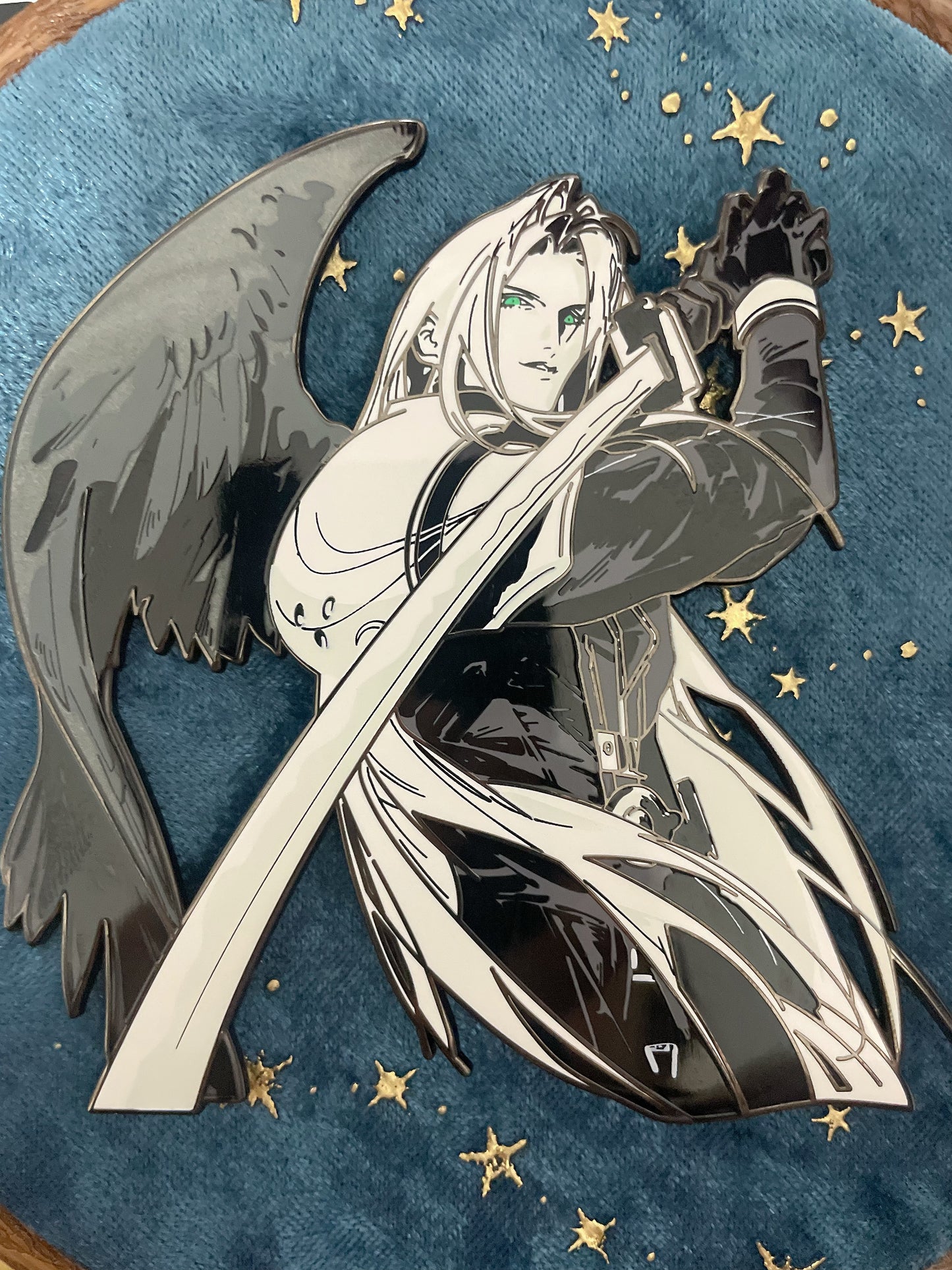 Final Fantasy VII Sephiroth hard Enamel Pin | Limited Edition Collectible
