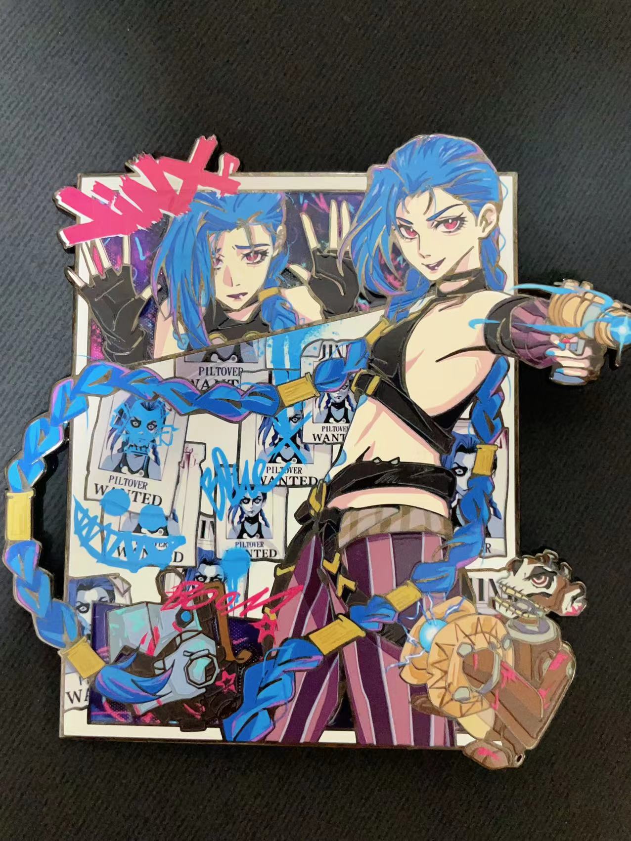 Jinx League of Legends Pins| Arcane Anime Merch