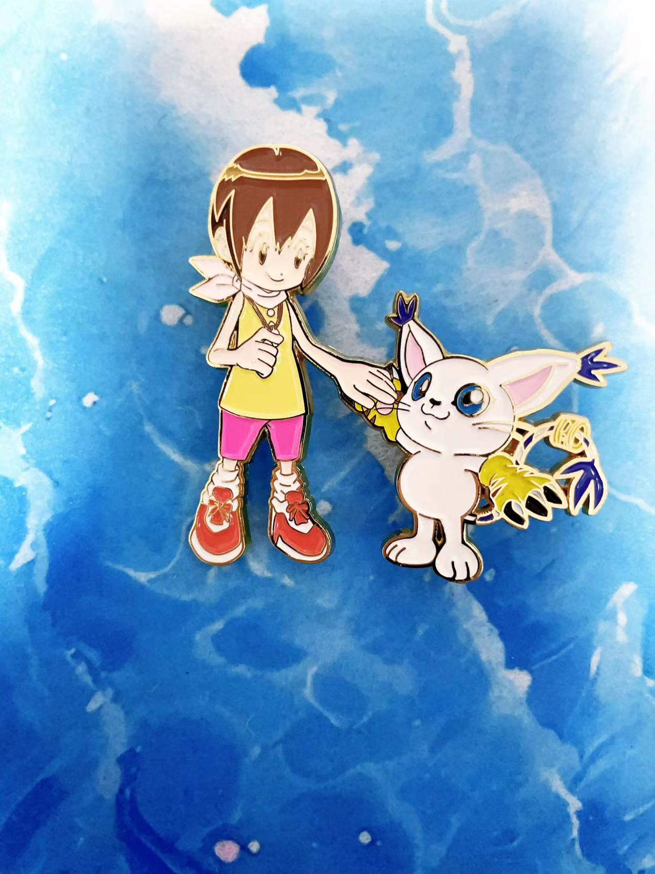 Limited Edition Digimon Pins & Collectibles | Anime Enamel Accessories for Fans