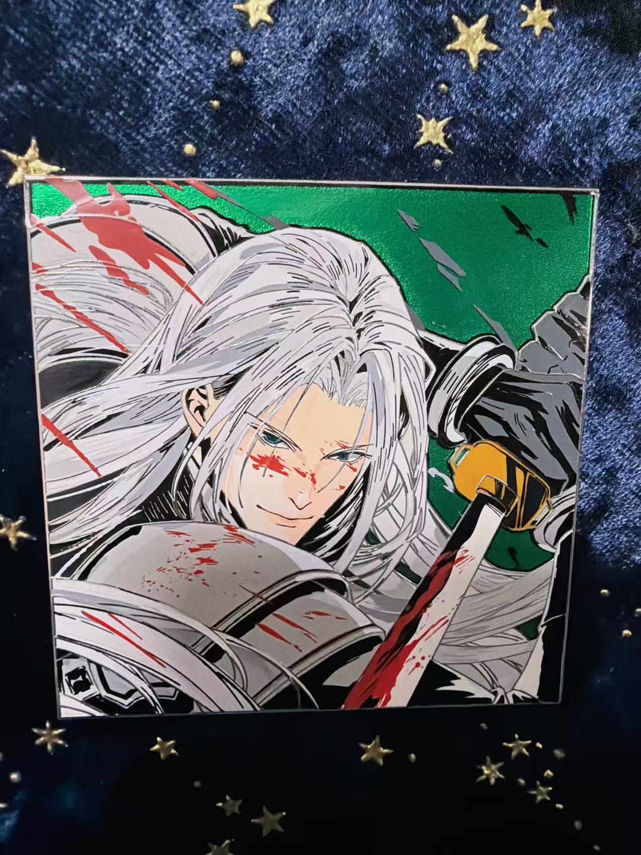 (reserved)Final Fantasy VII Sephiroth hard Enamel Pin