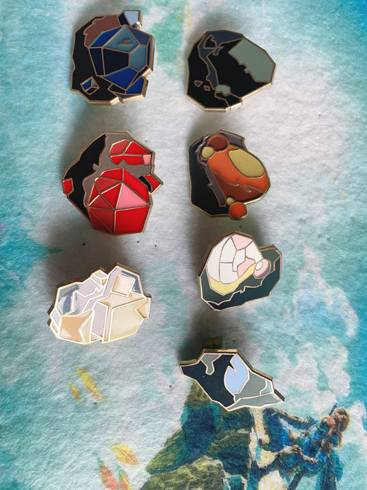 The Legend of Zelda hard enamel pins(7pcs)