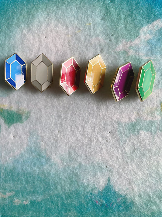 The Legend of Zelda hard enamel pins(6pcs)