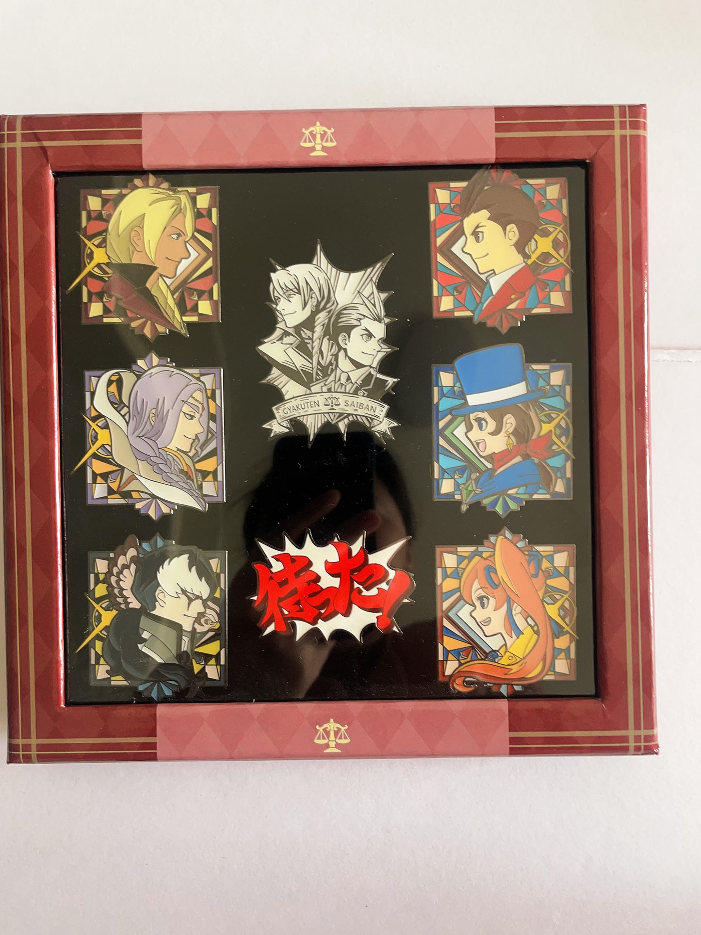 Ace Attorney pin set(8pcs)