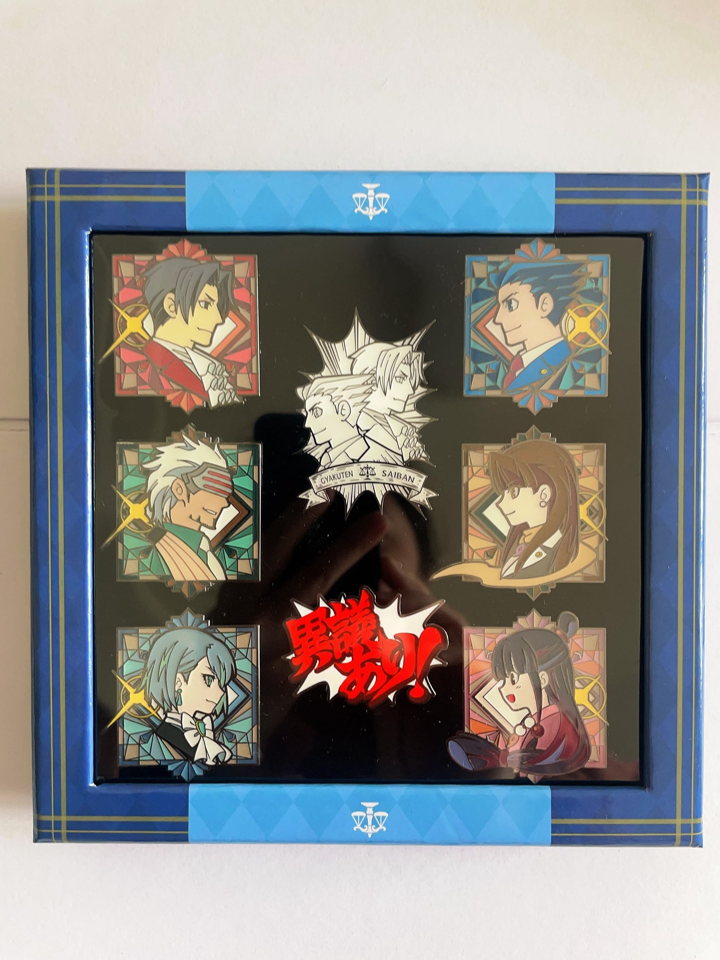 Ace Attorney pin set(8pcs)