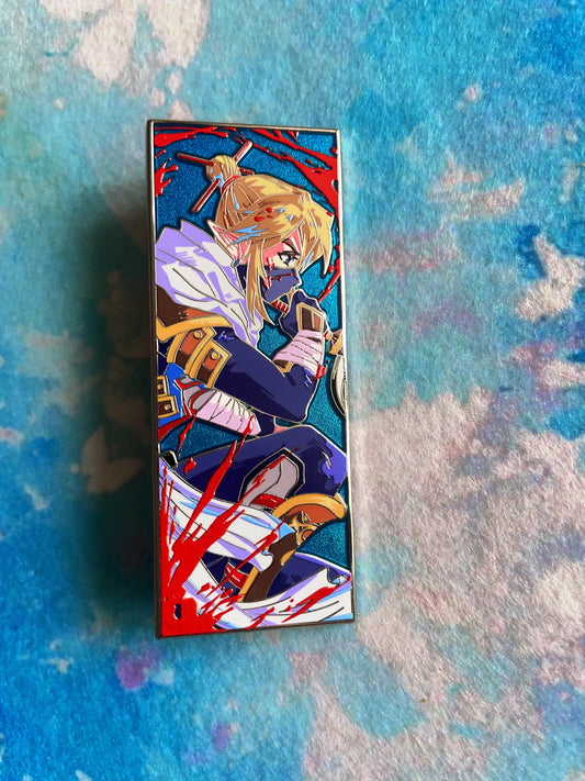 Zelda Sheik hard Enamel Pin – Limited Edition Collector's Item
