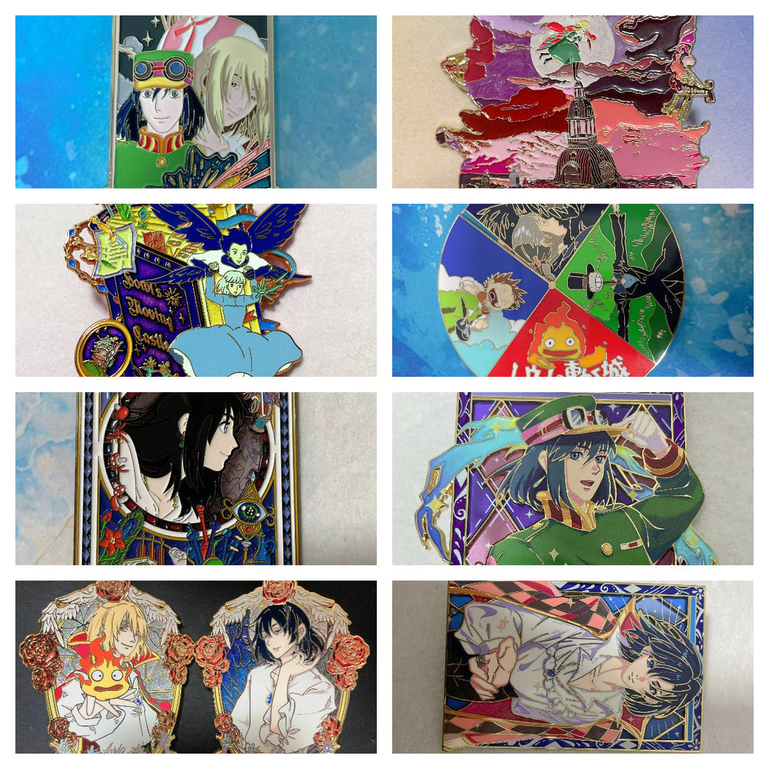 Howl and Sophie: A Rare Adult Love Story in Howl’s Moving Castle | Collectible Enamel Pins