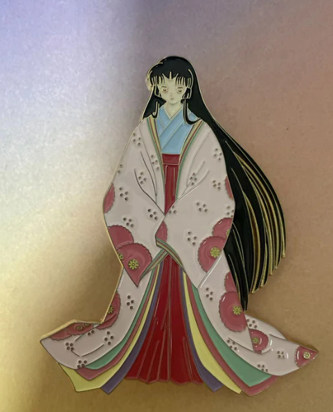 inuyasha Izayoi Enamel Pin Collection – represents the last warmth of inuyasha childhood.