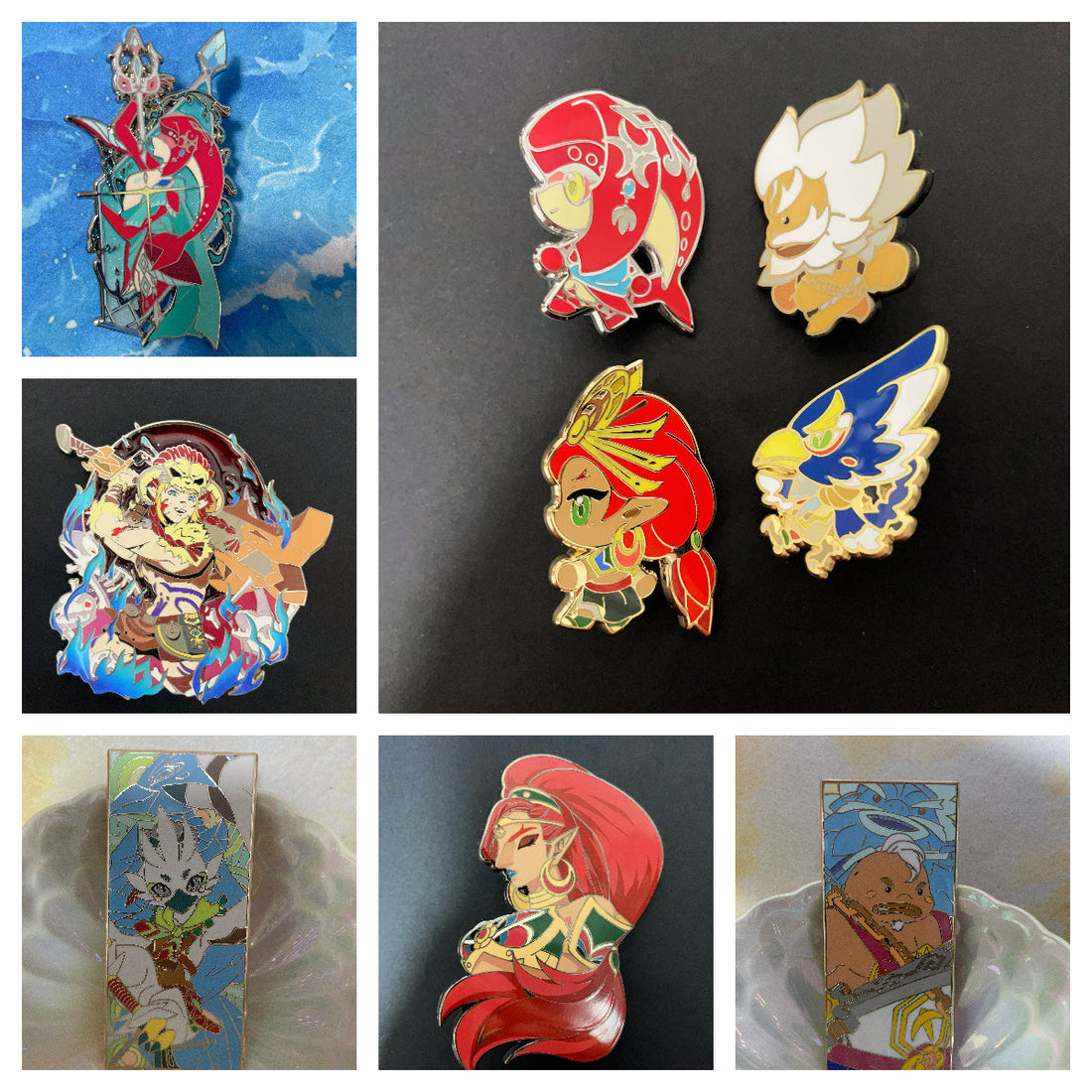 The Four Champions of Zelda pins: Breath of the Wild – A Collector’s point