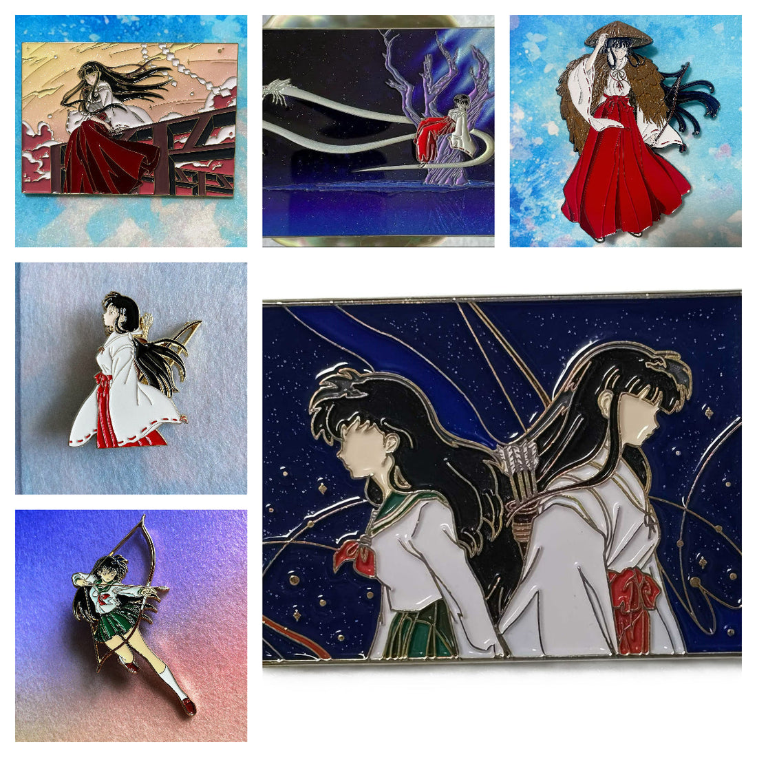 What MBTI Types Are Kagome and Kikyo? – From a Longtime Inuyasha Enamel Pin Collector