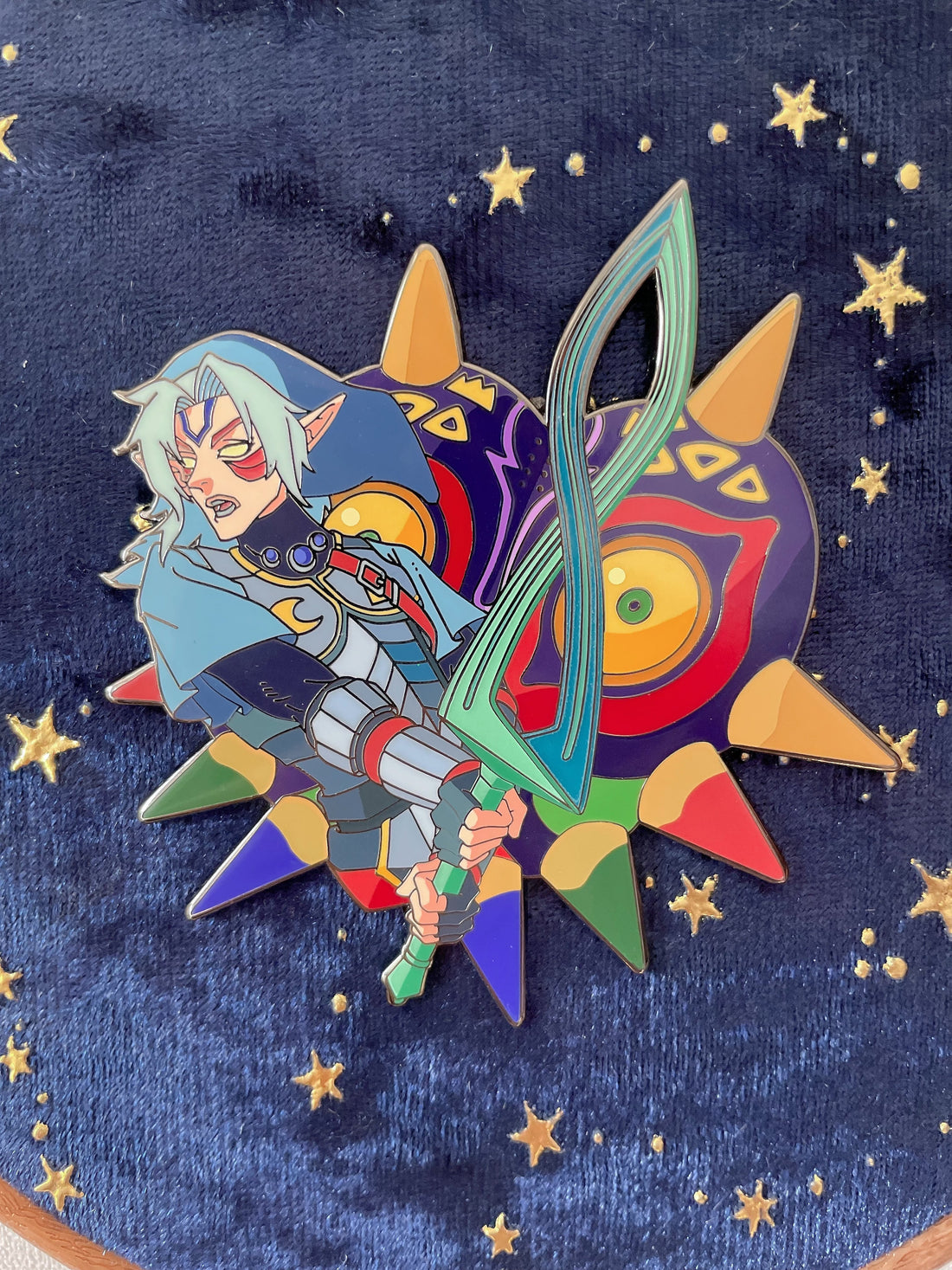 Why I Designed The Legend of Zelda: Majora's Mask -My Fierce Deity Link Enamel Pin-Marypins