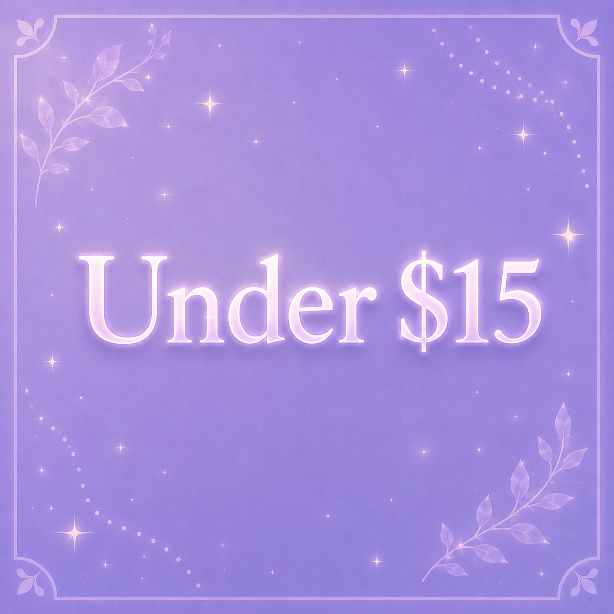 Under $15