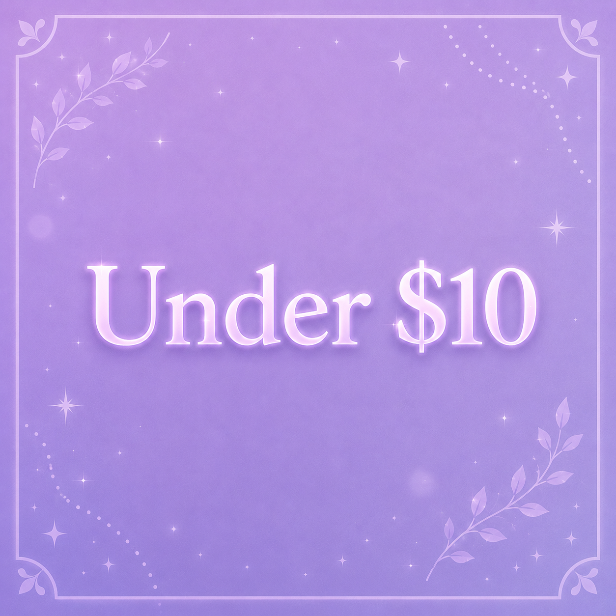Under $9.9