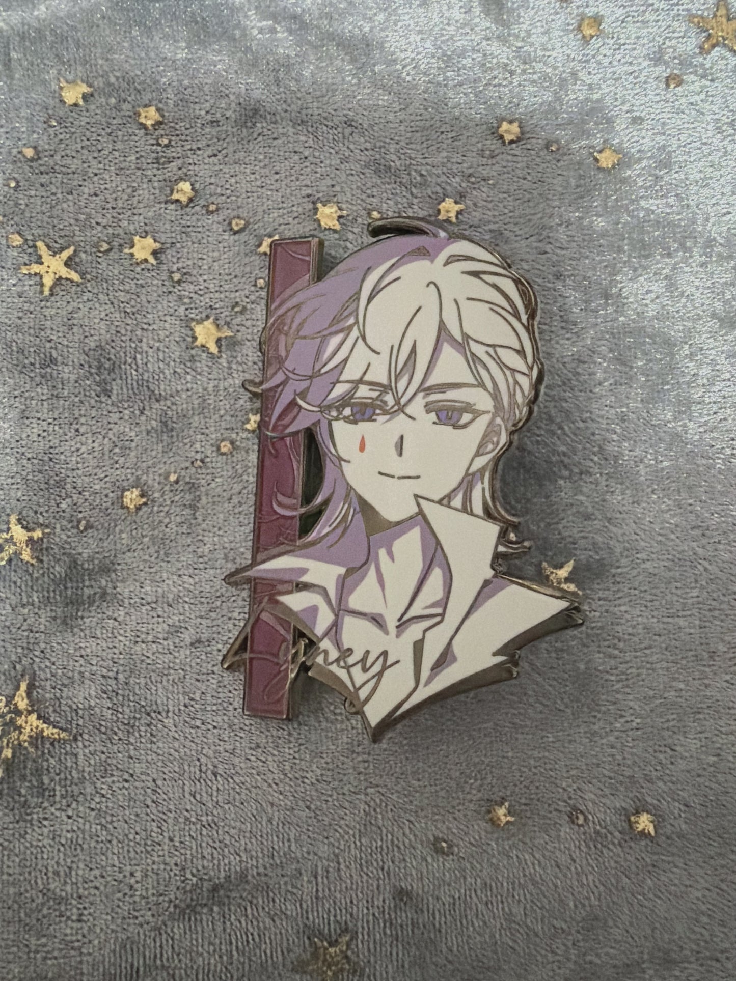 Genshin impact hard enamel pin