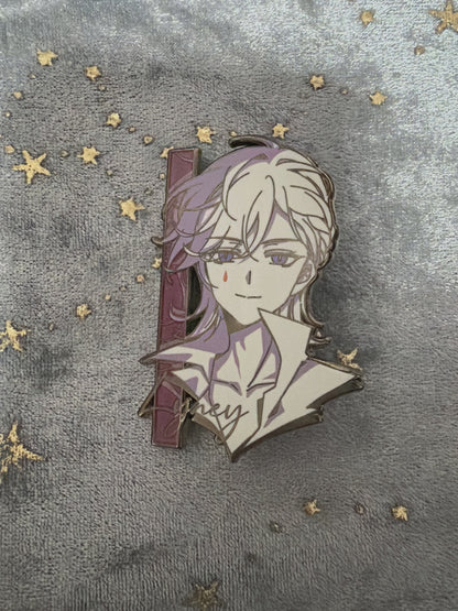 Genshin impact hard enamel pin