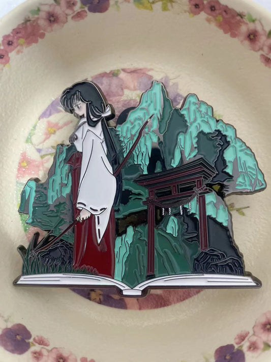 Inuyasha Kikyo Enamel Pins