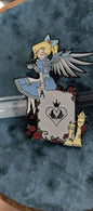 Alice in Wonderland Mercy-overwatch hard enamel pin