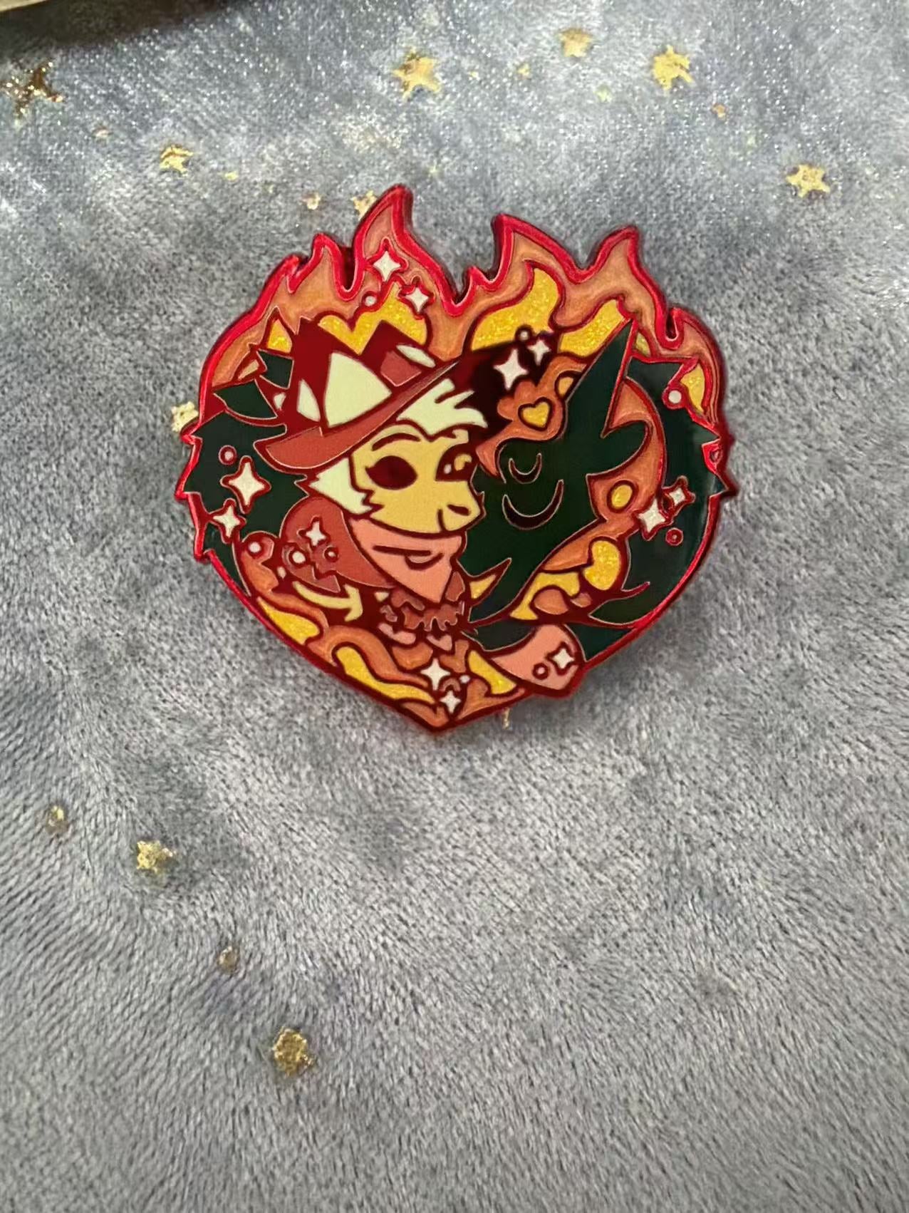 （Brand New）Helluva Boss Enamel Pin