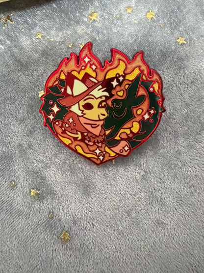 （Brand New）Helluva Boss Enamel Pin