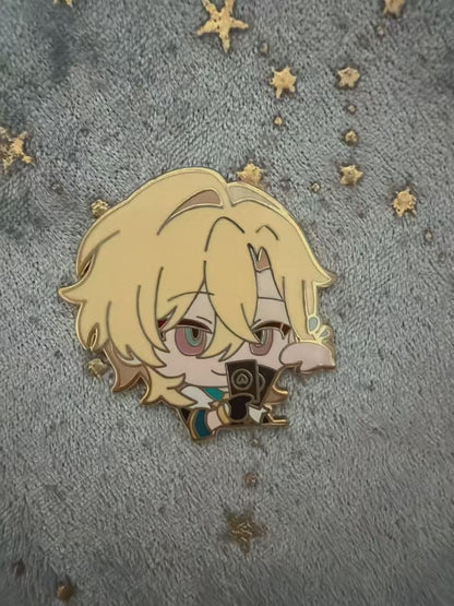 Limited Edition Honkai Star Rail Enamel Pins | Collectible Anime Pin
