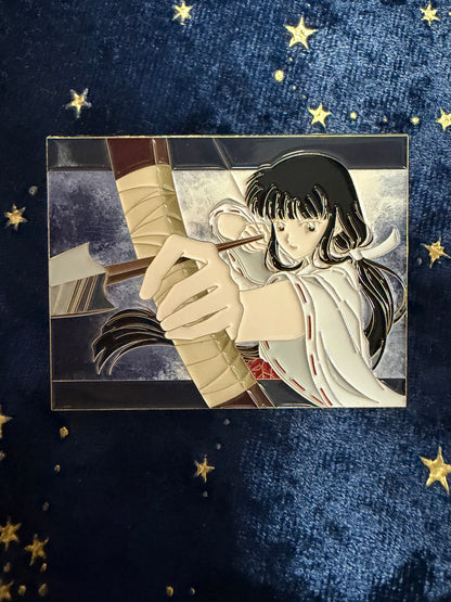 Inuyasha kikyo  Enamel Pin – Rare Limited Edition for Collectors