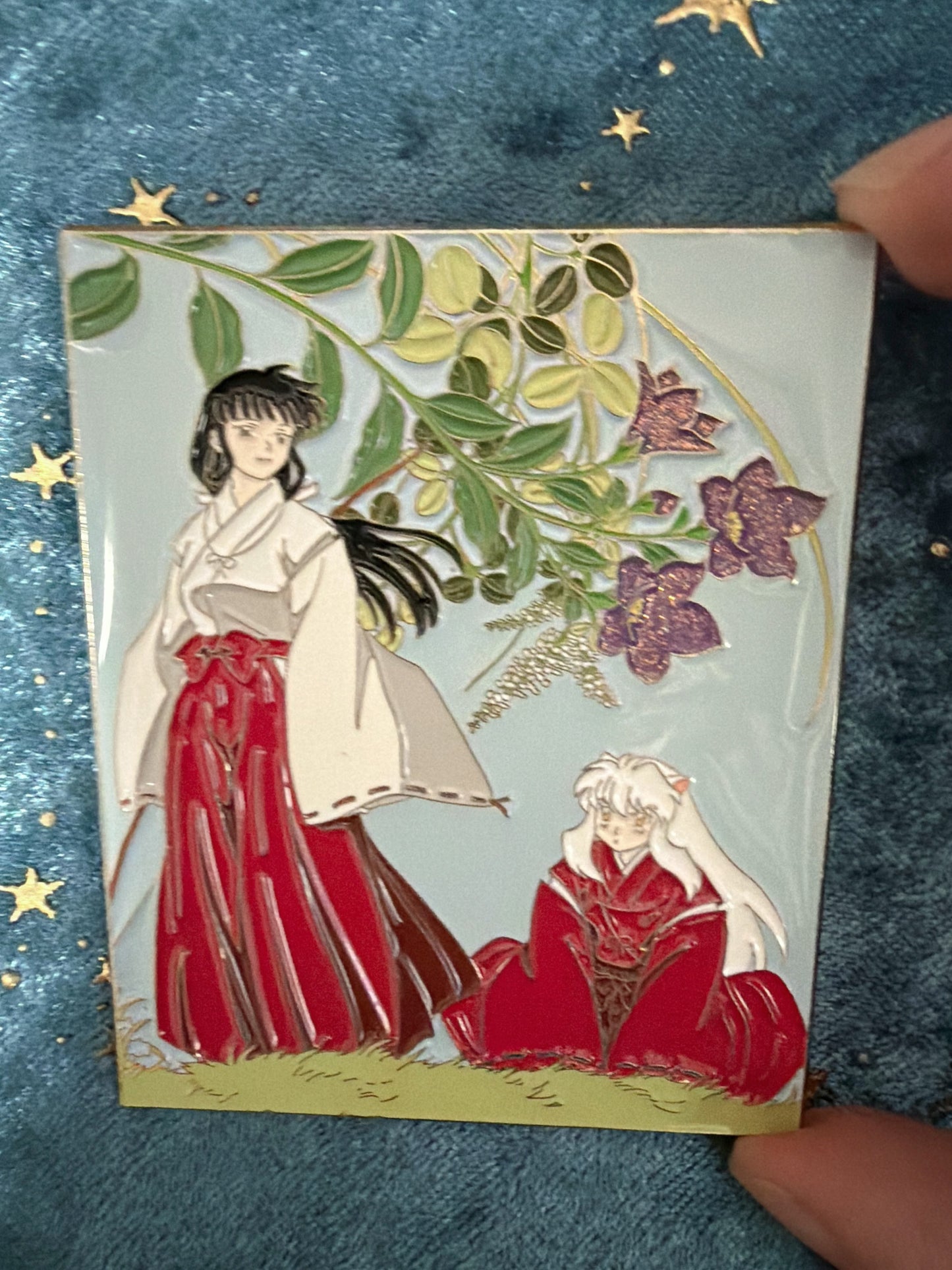 Inuyasha and kikyo enamel Pins – Rare Limited Edition for Collectors