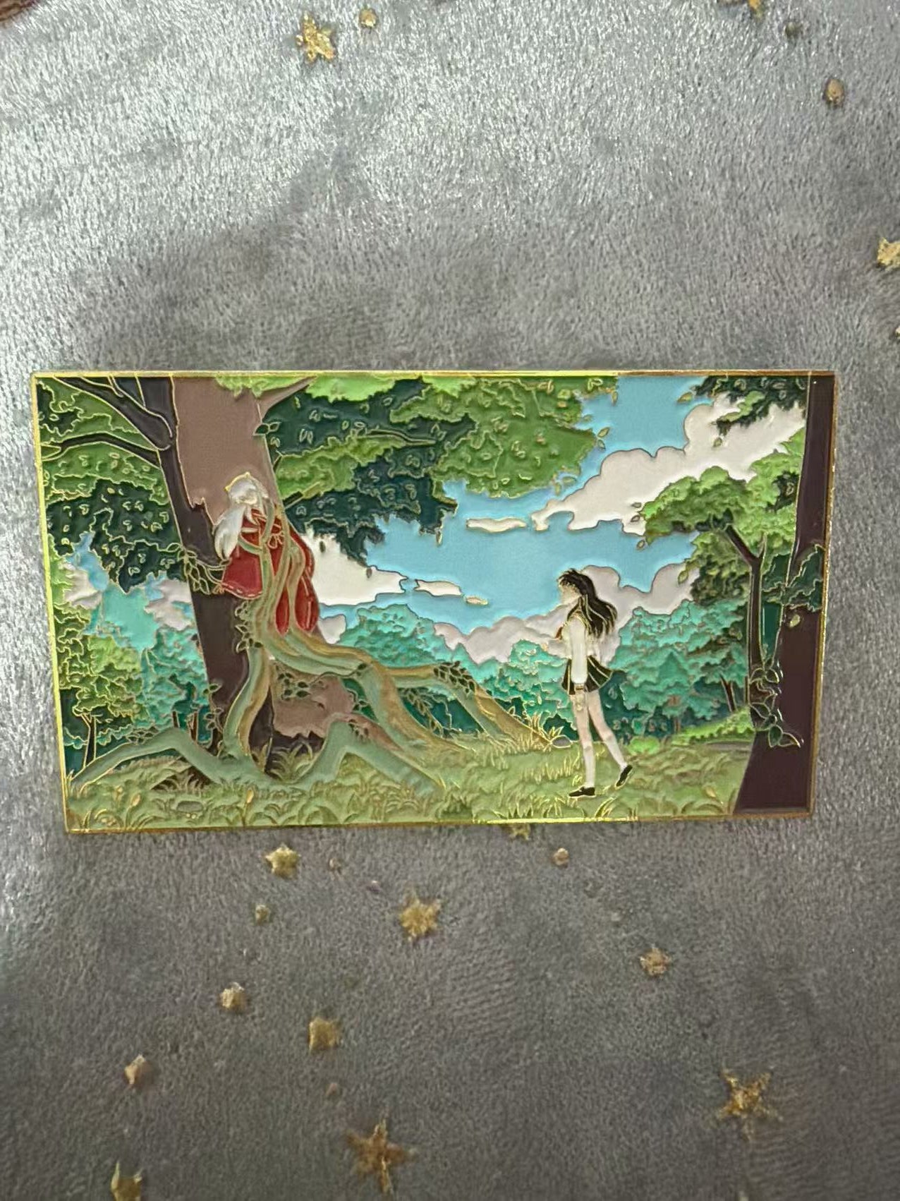 (reserved for MPR) Inuyasha kagome Enamel Pins– Rare Limited Edition for Collectors