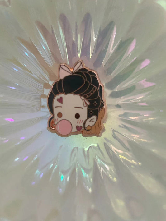 Demon Slayer Enamel Pins – Tanjiro, Nezuko, Zenitsu & Inosuke | Anime Collector Pins